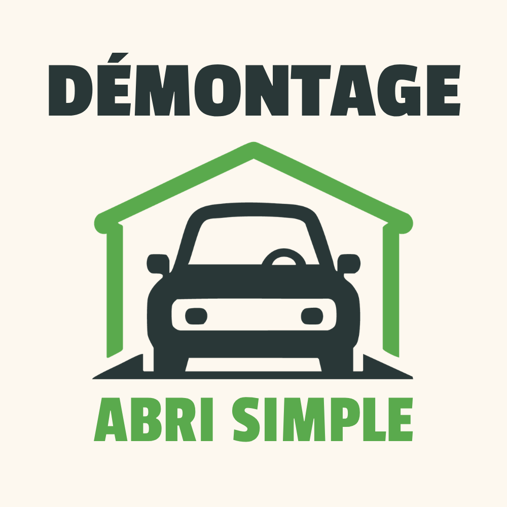 Service de démontage d’abri d’auto simple iNTEMPERY